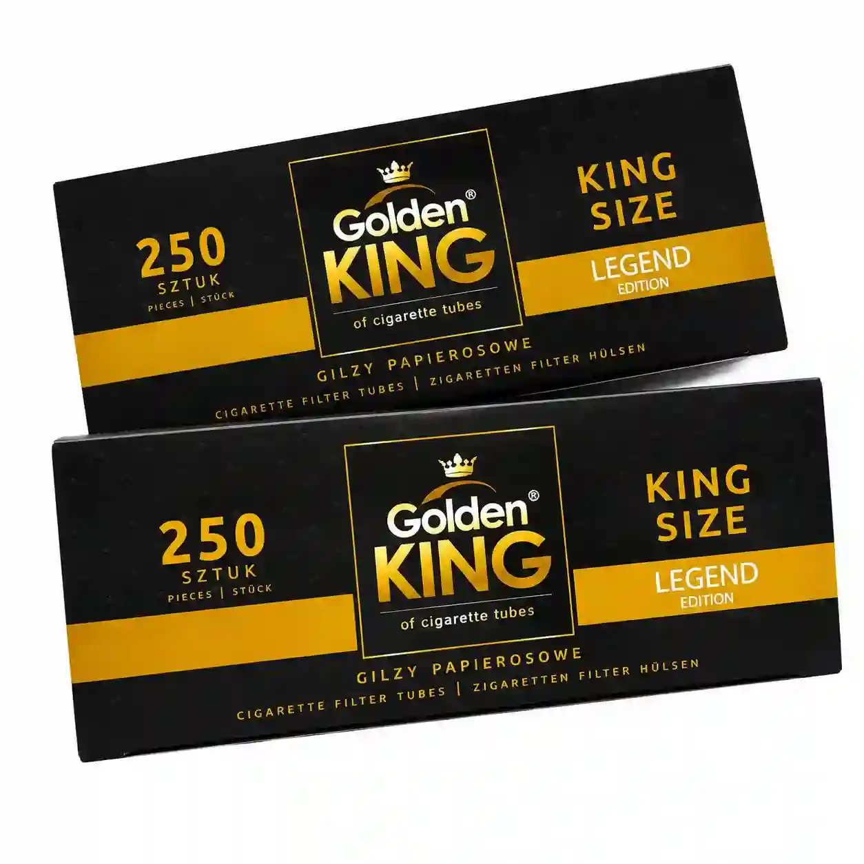 Премиальные сигаретные гильзы GoldenKing 250 шт