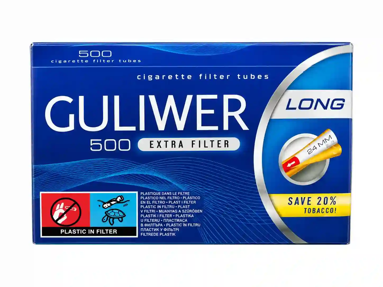 Фірмові сигаретні гільзи Guliver 500 штук